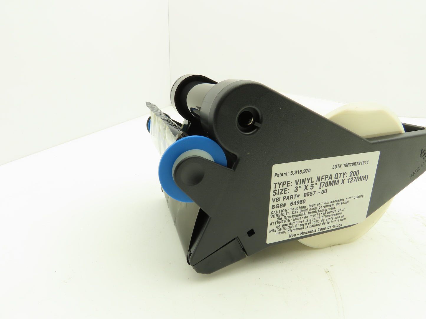 Brady 64960 Supply Cartridges For Label And Sign Maker 3" X 5"