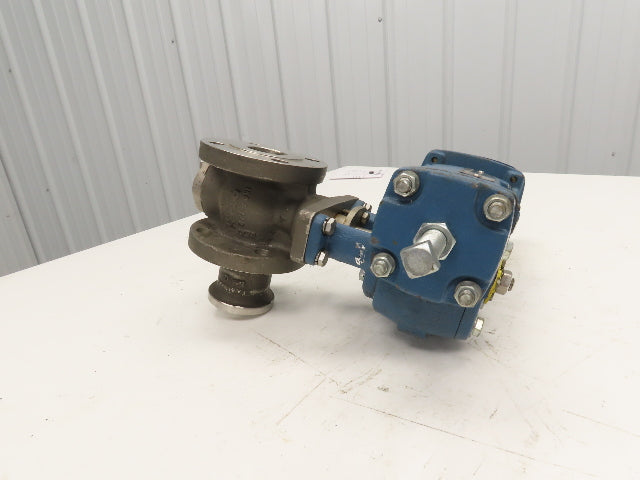 DeZurik 9319063 1.5" Ball Valve Pneumatically Actuated Stainless