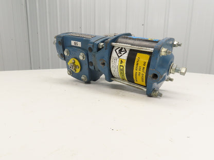 DeZurik 9319063 1.5" Ball Valve Pneumatically Actuated Stainless