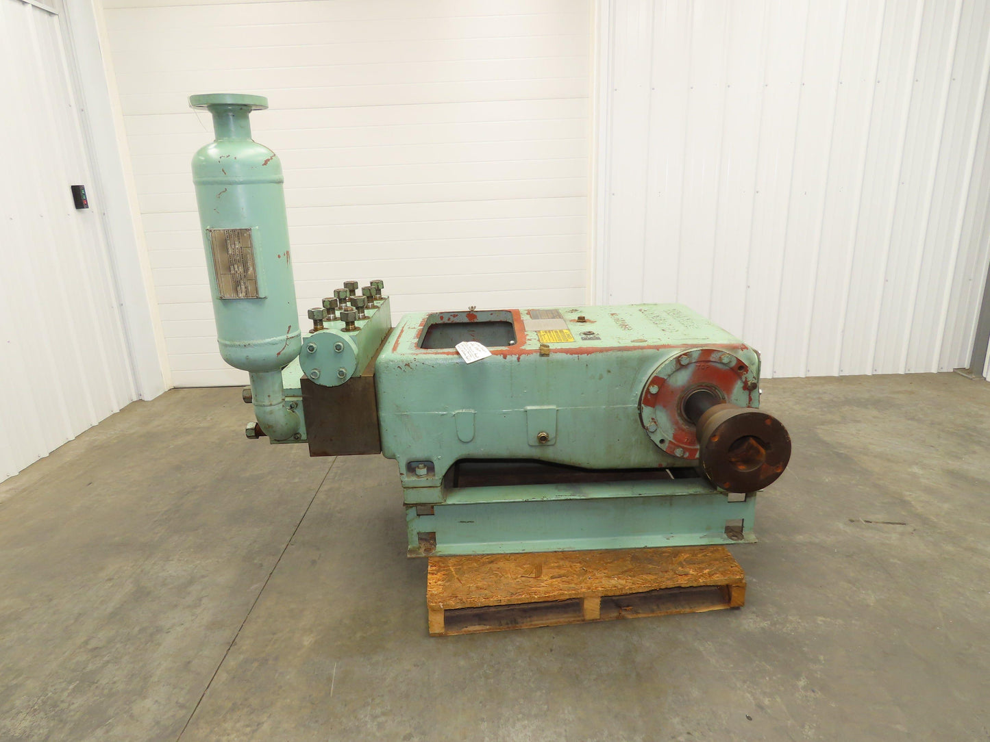 Gardner Denver GD180T High Pressure Triplex Pump 1-5/8" Plunger 5000PSI 38GPM