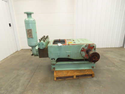 Gardner Denver GD180T High Pressure Triplex Pump 1-5/8" Plunger 5000PSI 38GPM