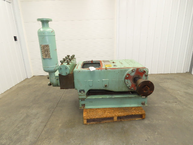 Gardner Denver GD180T High Pressure Triplex Pump 1-5/8" Plunger 5000PSI 38GPM