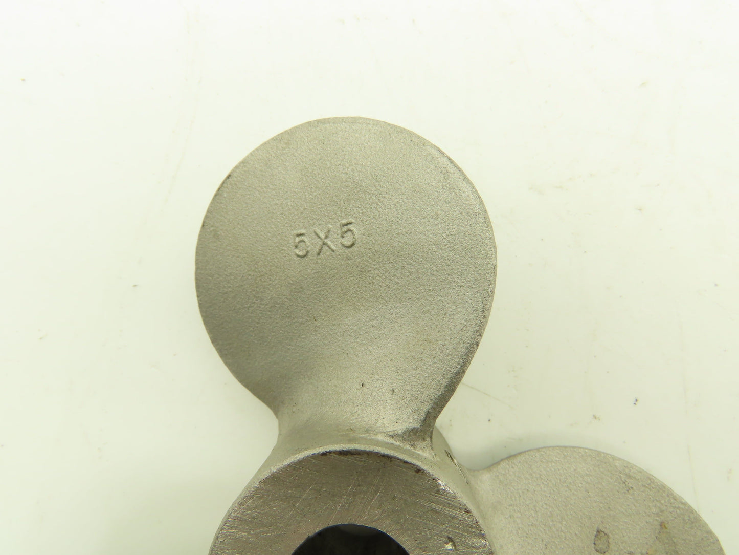 5" x 5" Mixer Impeller Three Blade 1/2" Bore