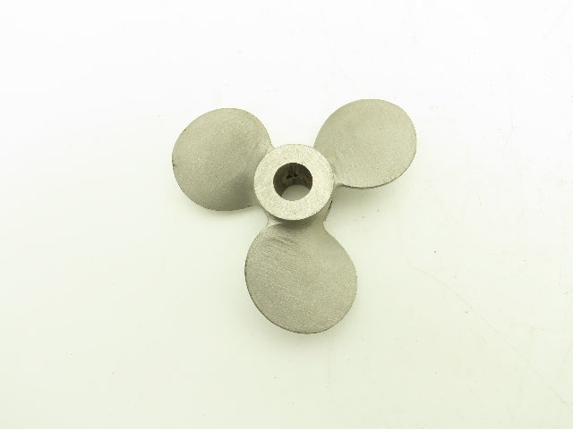 5" x 5" Mixer Impeller Three Blade 1/2" Bore