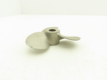 5" x 5" Mixer Impeller Three Blade 1/2" Bore
