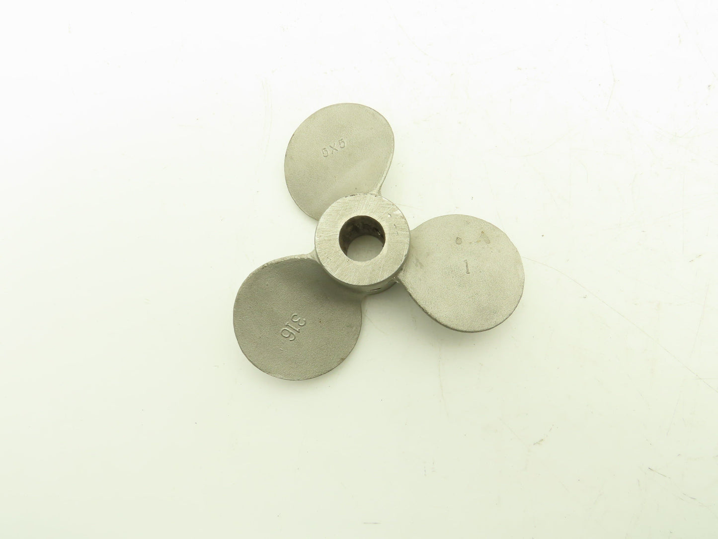 5" x 5" Mixer Impeller Three Blade 1/2" Bore