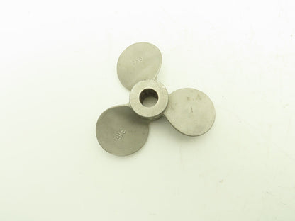 5" x 5" Mixer Impeller Three Blade 1/2" Bore