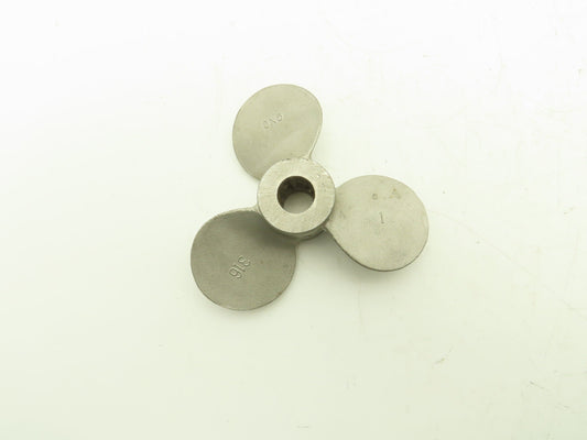 5" x 5" Mixer Impeller Three Blade 1/2" Bore
