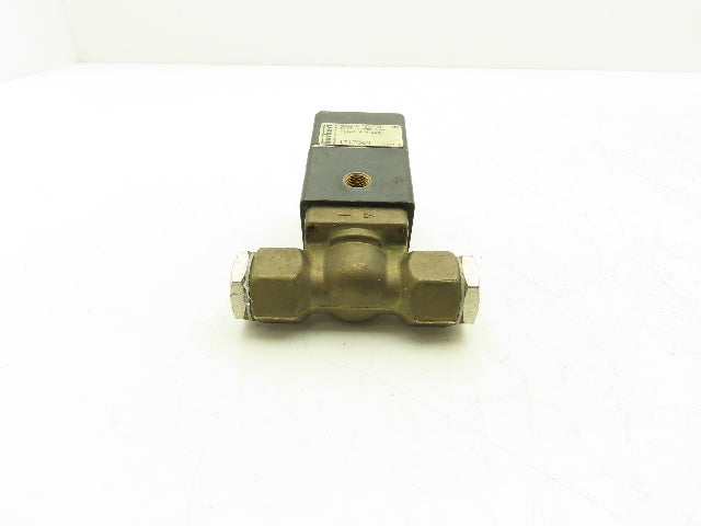 Burkert 131736N Pneumatically Operated Valve 2 Pos 2 Way 87psi 1/2" & 1/4" NPT