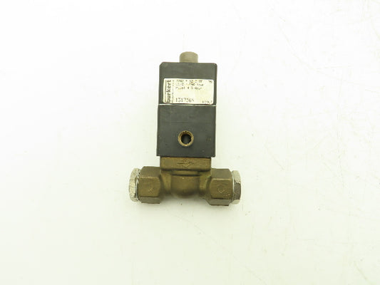 Burkert 131736N Pneumatically Operated Valve 2 Pos 2 Way 87psi 1/2" & 1/4" NPT