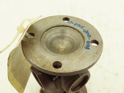 Elbe 0 106 300 001 Universal Joint Double Length=120mm Flange=65mm Hole=4x6mm