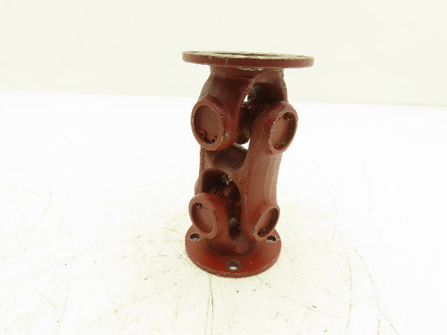 Elbe 0 106 300 001 Universal Joint Double Length=120mm Flange=65mm Hole=4x6mm