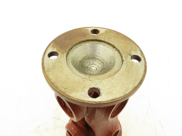 Elbe 0 106 300 001 Universal Joint Double Length=120mm Flange=65mm Hole=4x6mm