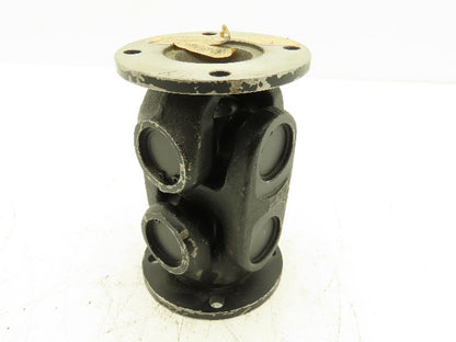 Elbe 0.109.300.5003 Universal Joint Double Length 135mm Flange 90mm Hole 4x8mm