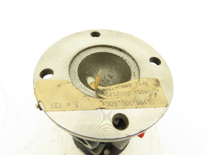 Elbe 0.109.300.5003 Universal Joint Double Length 135mm Flange 90mm Hole 4x8mm