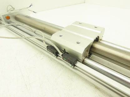 SMC NCDY2S25L-1600-F7PWL Pneumatic Air Cylinder 32mm Bore 16" Stroke 100psi