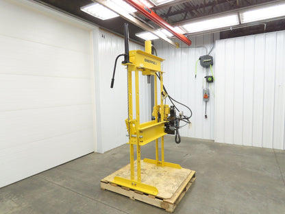 Enerpac IPE3060 Hydraulic Press 30 Ton H Frame 120V Pump Double Acting Cylinder
