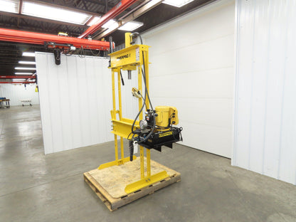 Enerpac IPE3060 Hydraulic Press 30 Ton H Frame 120V Pump Double Acting Cylinder