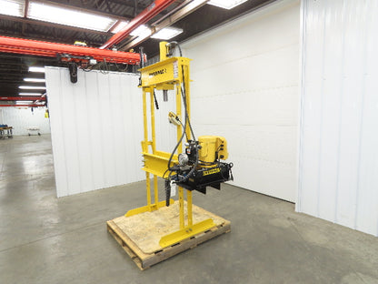 Enerpac IPE3060 Hydraulic Press 30 Ton H Frame 120V Pump Double Acting Cylinder
