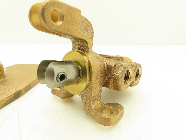 Parker M08521888 Pneumatic Air Valve Foot Treadle 3W2P 1/4" NPT 225 psig