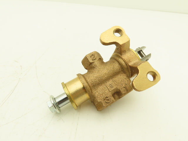 Parker M08521888 Pneumatic Air Valve Foot Treadle 3W2P 1/4" NPT 225 psig