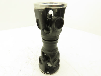 Double Universal Slip Joint Drive Shaft Length 240mm Flange 90mm Hole 4x8mm