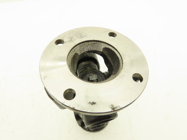 Double Universal Slip Joint Drive Shaft Length 240mm Flange 90mm Hole 4x8mm