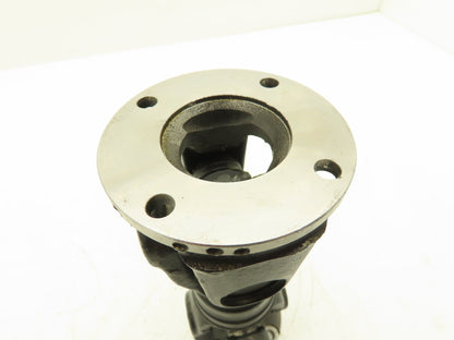 Double Universal Slip Joint Drive Shaft Length 240mm Flange 90mm Hole 4x8mm