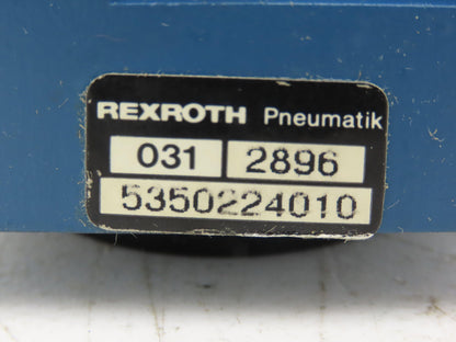 Rexroth 5350224010 Pneumatic Air Regulator 1/2 NPT