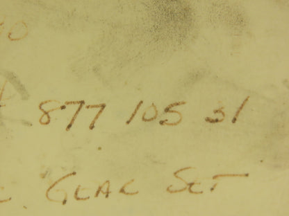 Harmonic Drive 877-105-31 Gear Set 20mm Shaft ID 85mm OD 28mm W