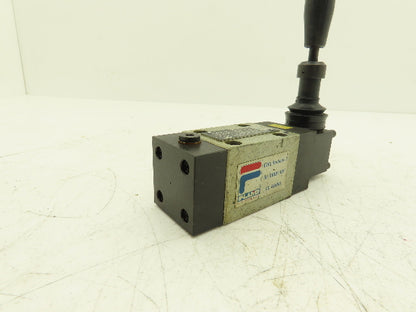 Wandfluh AH4Z 60B/R S1486 Pneumatic Air Control Valve Manual 2 Pos 4 Way 350Bar