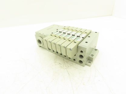 Numatics AKFEF00003NSTD 6 Station Manifold with 6 valves 2005 Series