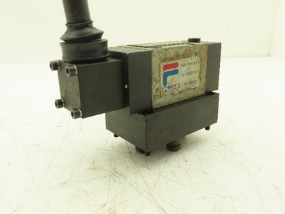 Wandfluh AH4D61A/R-S1271 Pneumatic Air Control Valve & Manifold 2 P 4 Way 350Bar