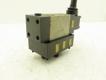 Wandfluh AH4D61A/R-S1271 Pneumatic Air Control Valve & Manifold 2 P 4 Way 350Bar