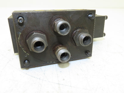 Wandfluh AH4D61A/R-S1271 Pneumatic Air Control Valve & Manifold 2 P 4 Way 350Bar