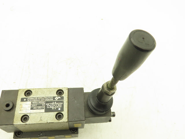 Wandfluh AH4D61A/R-S1271 Pneumatic Air Control Valve & Manifold 2 P 4 Way 350Bar