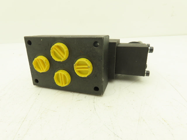 Wandfluh AH4D61A/R-S1271 Pneumatic Air Control Valve & Manifold 2 P 4 Way 350Bar