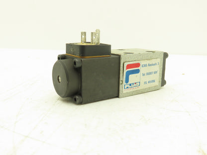 Wandfluh BE4Z40B Z2 Solenoid Valve 2 Pos 5 Way 160Bar