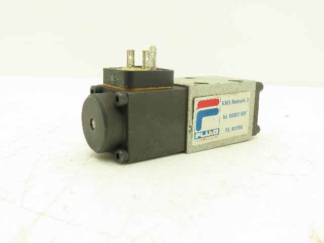Wandfluh BE4Z40B Z2 Solenoid Valve 2 Pos 5 Way 160Bar