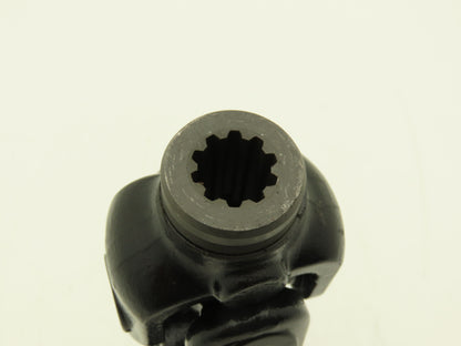 Double Universal Joint Drive Shaft Length 7" Flange 2.25" 10-Splined End 9/16"