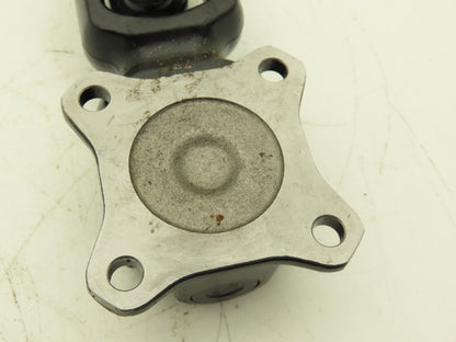 Double Universal Joint Drive Shaft Length 7" Flange 2.25" 10-Splined End 9/16"