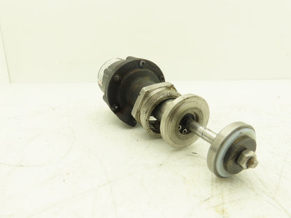 GEMU 9554 25Z 9 51 0 Pneumatically Operated Angular Seat Globe Valve 1/2"NPT NO