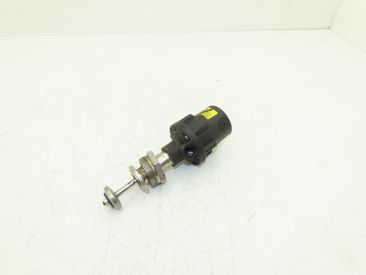 GEMU 9554 25Z 9 51 0 Pneumatically Operated Angular Seat Globe Valve 1/2"NPT NO
