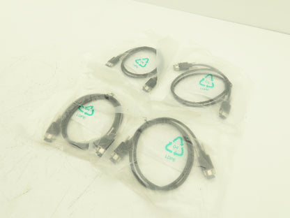 Molex 834219050 Cable Assembly Micro 9-Pin D-Sub Length = 36" Lot of 4