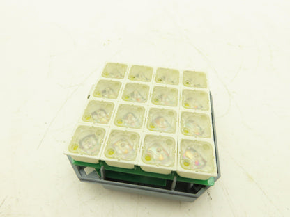 B&R Automation 4E0011.01-090 Panelware HMI Button Panel REV C0 No Front Panel