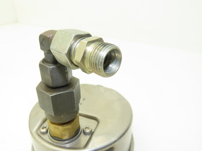 Wika N/A Pressure Gauge Oil Filled 120LB/Inch 60 Bar 1/2"NPT Lot Of 4
