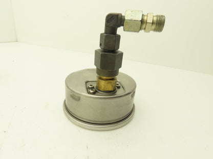 Wika N/A Pressure Gauge Oil Filled 120LB/Inch 60 Bar 1/2"NPT Lot Of 4