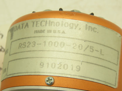 Data Technology RS23-1000-20/5-L Rotary Encoder 1000PPR