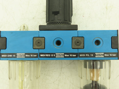 Atlas Copoo Pneumatic Filter Regulator Lubricator 1/2" Compressed Air Treatment