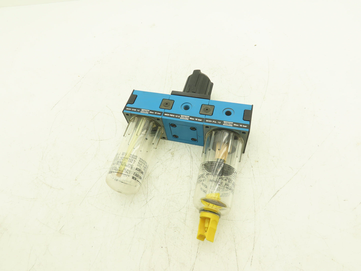 Atlas Copoo Pneumatic Filter Regulator Lubricator 1/2" Compressed Air Treatment